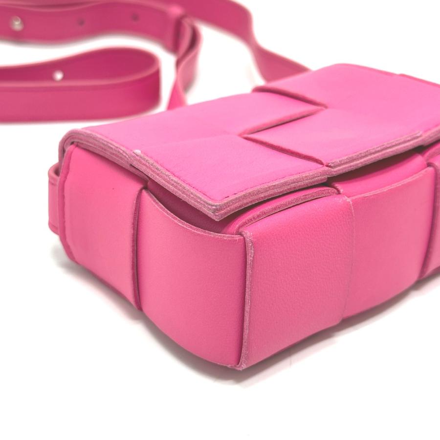 BOTTEGA VENETA ボッテガヴェネタ マキシイントレチャート カセット ミニ ポシェット クロスボディ ショルダーバッグ レディース【中古】 |  | 05