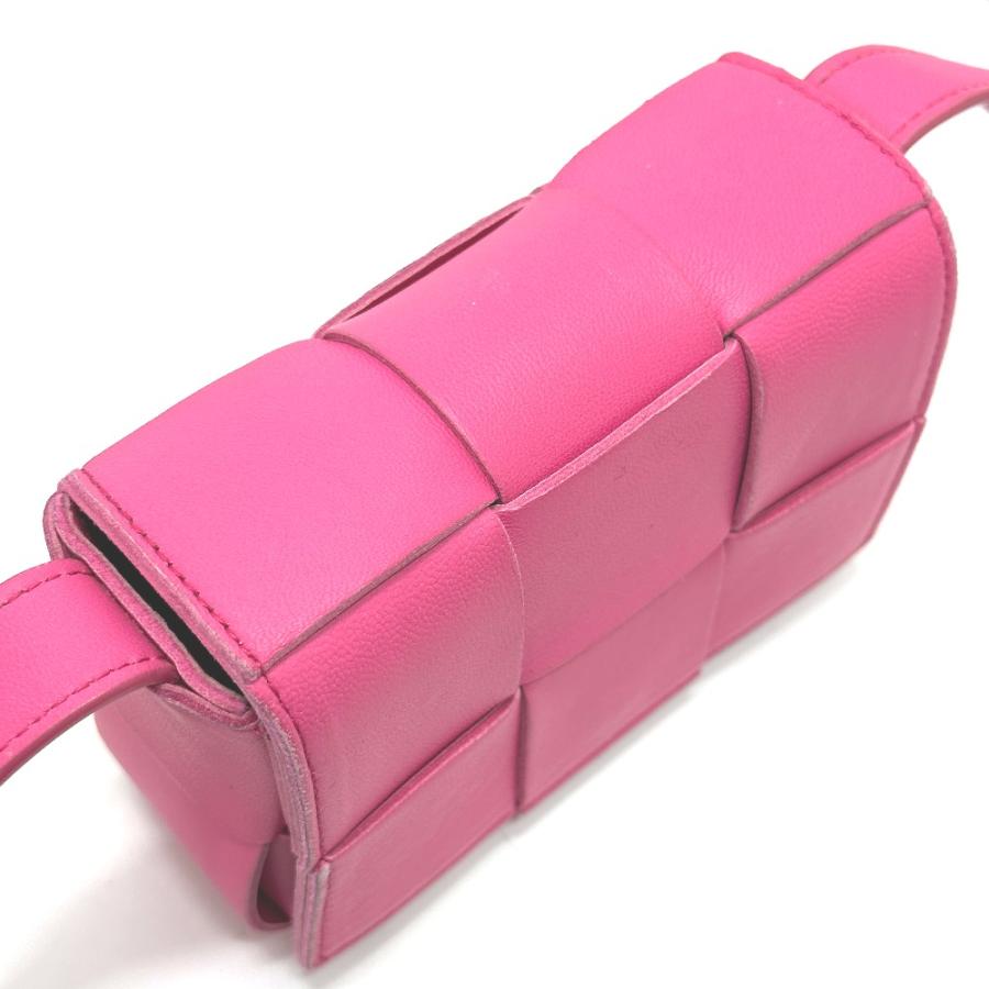 BOTTEGA VENETA ボッテガヴェネタ マキシイントレチャート カセット ミニ ポシェット クロスボディ ショルダーバッグ レディース【中古】 |  | 06