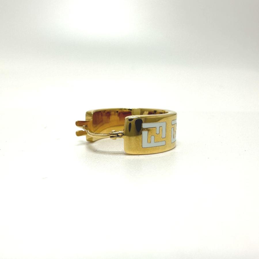 FENDI（フェンディ） 8AH637 Fロゴ フォーエバー フープピアス ピアス