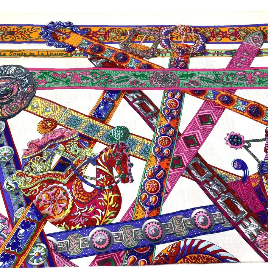 エルメス カレ140 ジェアン ユニコーンの夢想 スカーフ エルメス カレ140 ジェアン ユニコーンの夢想 スカーフ