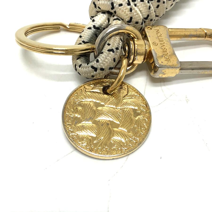 美品 ルイヴィトン　キーリング モノグラム レザー　キーホルダー 高級感 LOUIS VUITTON（ルイ・ヴィトン） MP1623 クリストファー・ネメス