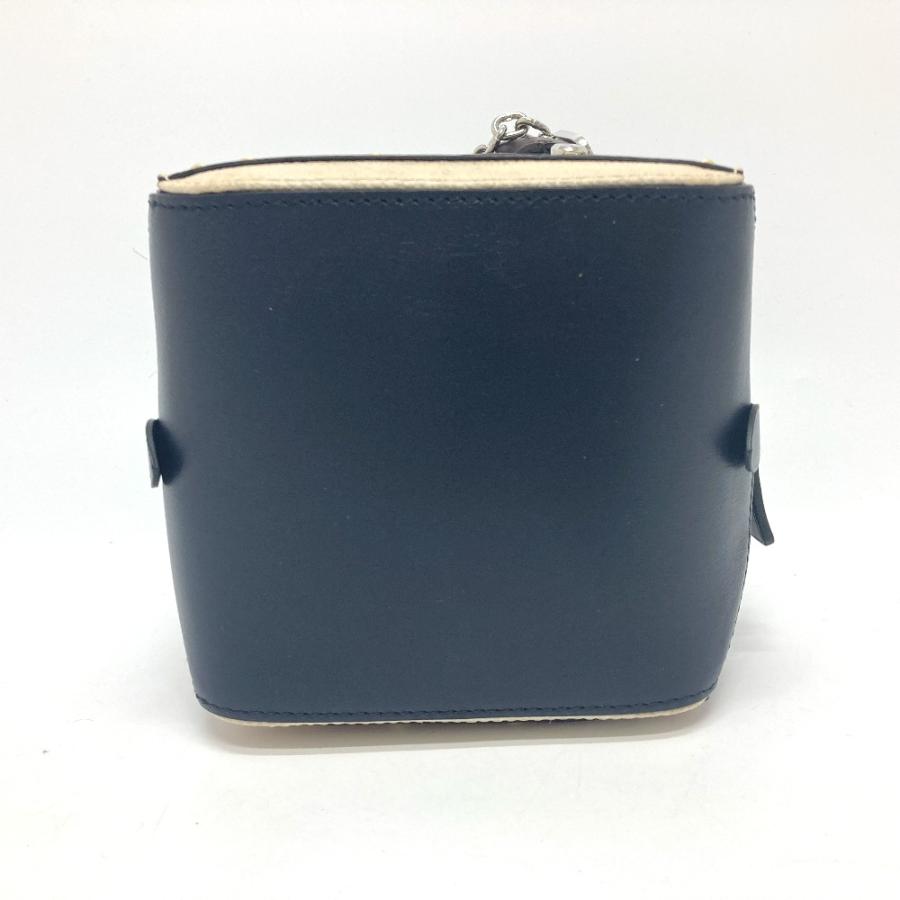 LOUIS VUITTON ルイヴィトン M52350 トロンプ ルイユ チェーン 2WAY ハンドバッグ レザー ブラック/ベージュ レディース【中古】