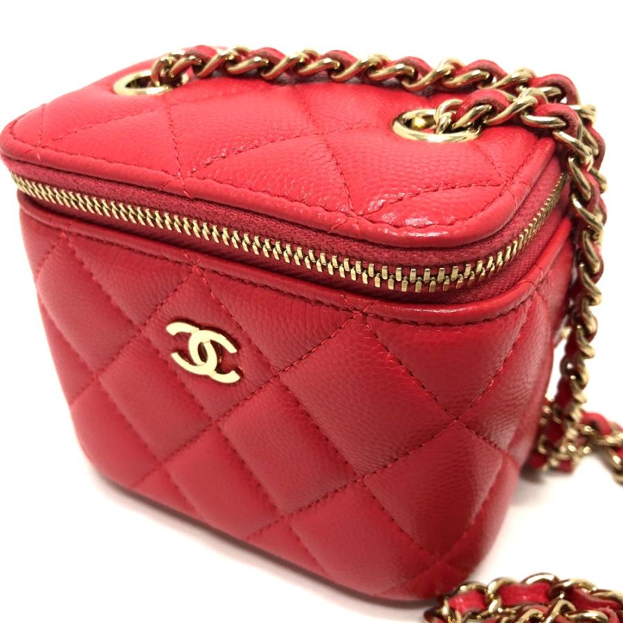 CHANEL（シャネル） AP1340 CC ココマーク マトラッセ ミニ バニティ