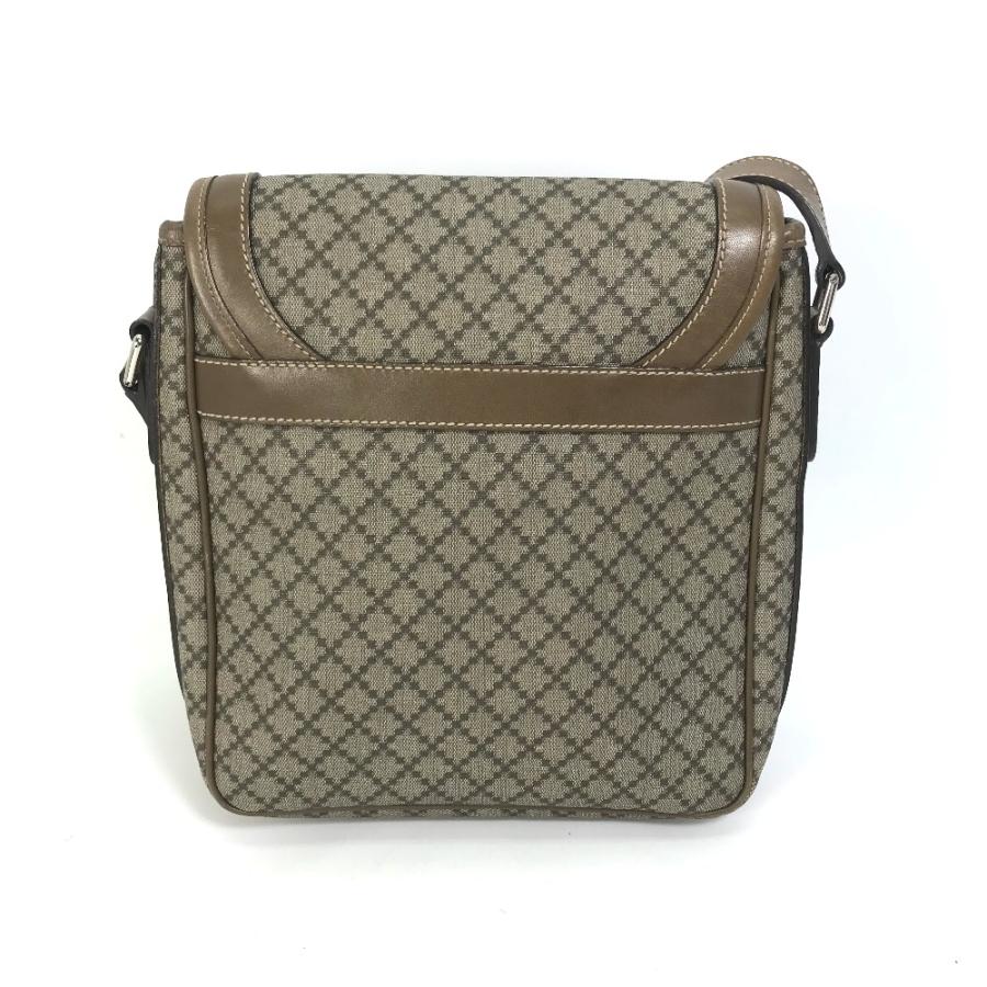 GUCCI グッチ 295679 斜め掛け カバン ディアマンテ　 フラップ付き ショルダーバッグ PVC/レザー ベージュ メンズ【中古】 | GUCCI | 01