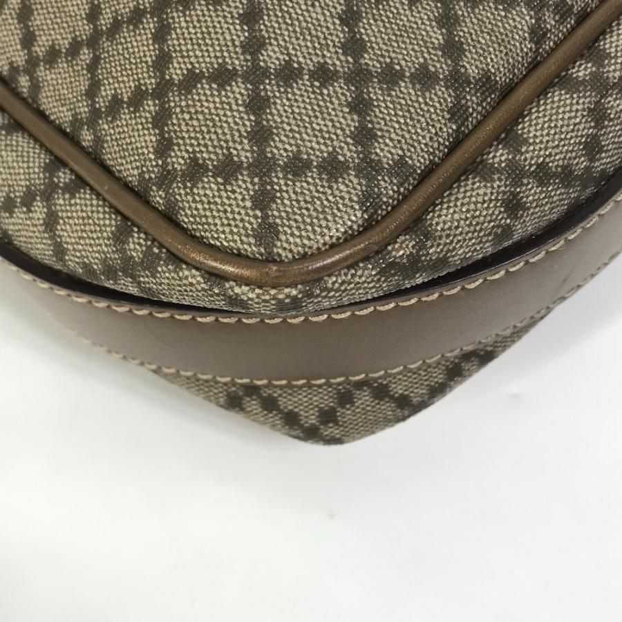GUCCI グッチ 295679 斜め掛け カバン ディアマンテ　 フラップ付き ショルダーバッグ PVC/レザー ベージュ メンズ【中古】 | GUCCI | 07