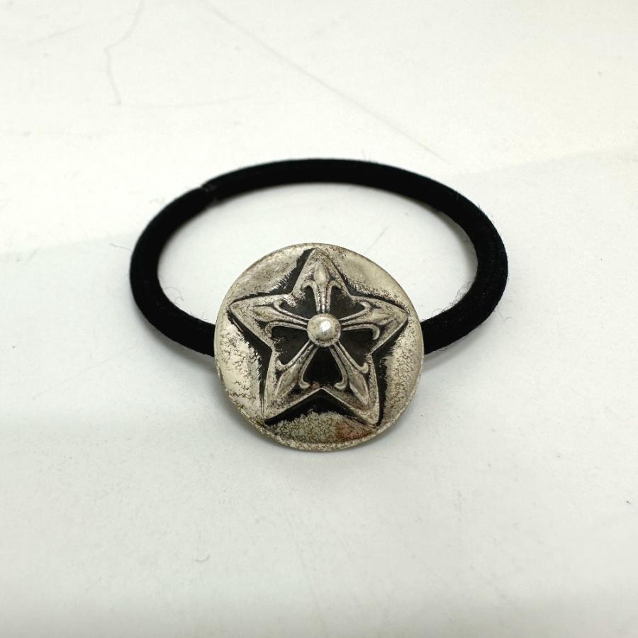 CHROME HEARTS クロムハーツ スター コンチョ ヘアアクセサリー ヘアゴム SV925 シルバー レディース【中古】 |  | 02