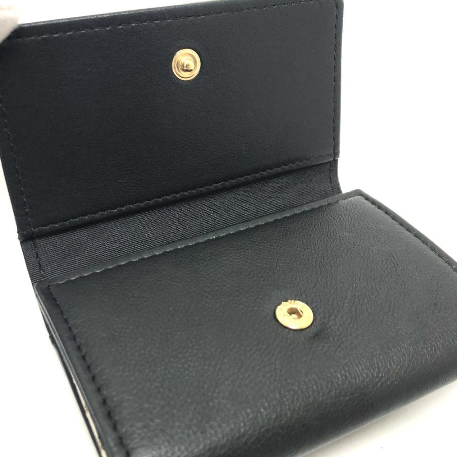 CHANEL シャネル ココマーク 4連 キーリング付き キーケース キーケース レザー ブラック レディース【中古】 | CHANEL | 06