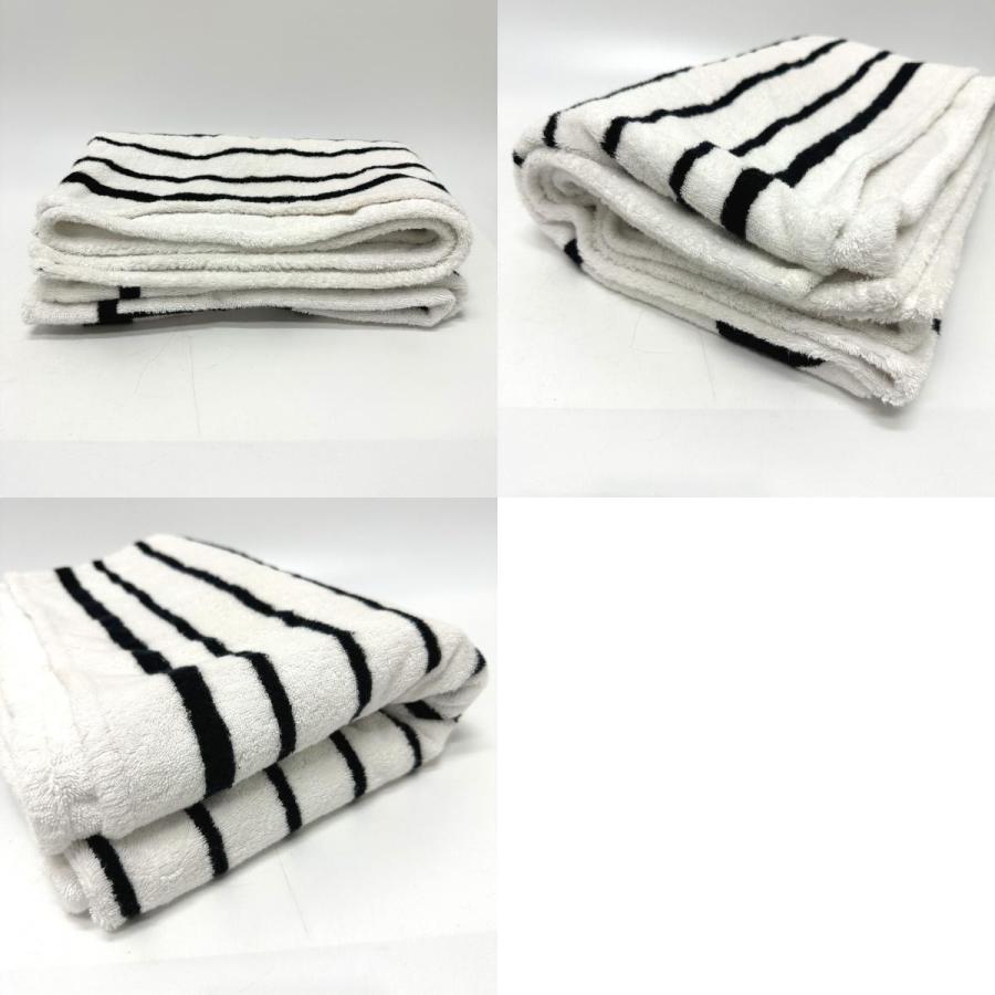 CHANEL シャネル スポーツ CC ココマーク ビーチタオル ブランケット コットン ホワイト レディース【中古】 | CHANEL | 09