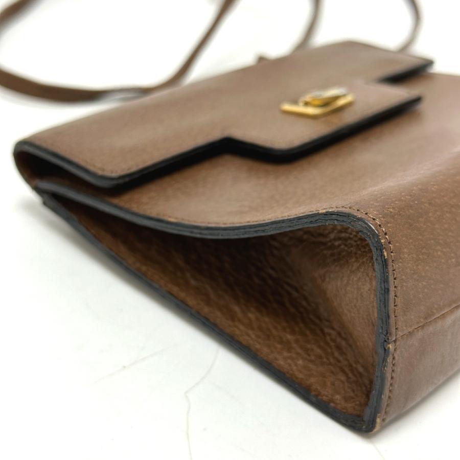 Valentino Garavani ヴァレンティノ・ガラヴァーニ ロゴ ミニ バッグ ヴィンテージ ショルダーバッグ レザー ブラウン レディース【中古】 |  | 04