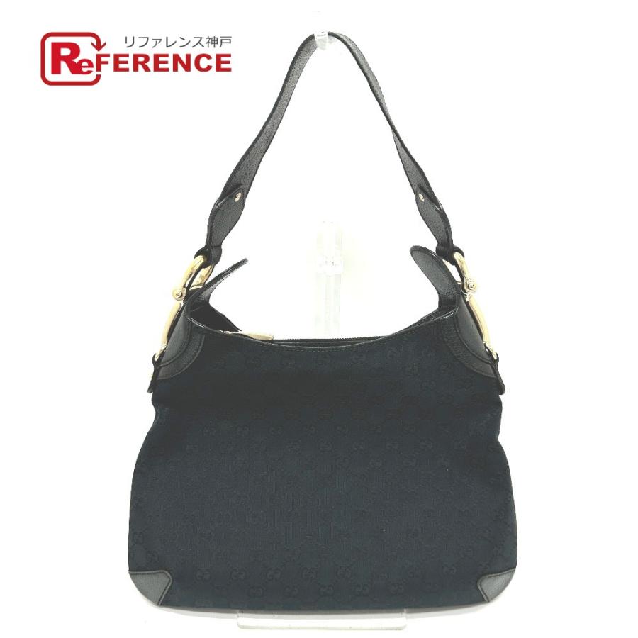 GUCCI（グッチ） 145826 GG ホースビット ハンドバッグ GGキャンバス 