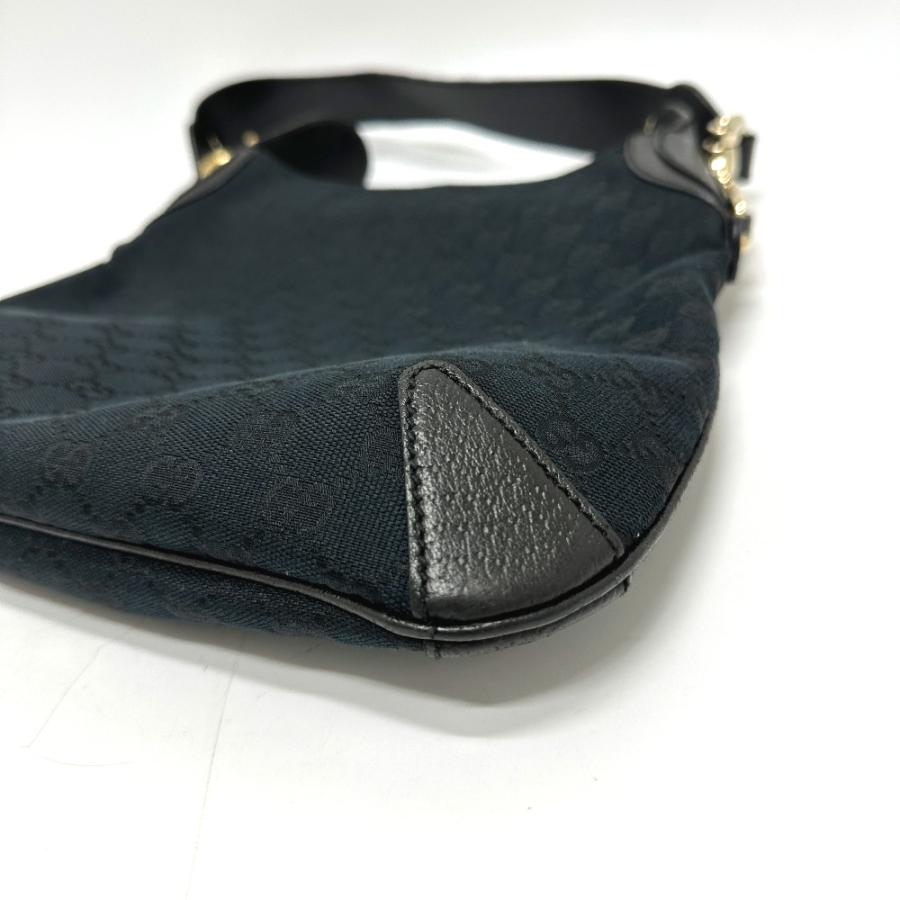 GUCCI（グッチ） 145826 GG ホースビット ハンドバッグ GGキャンバス 