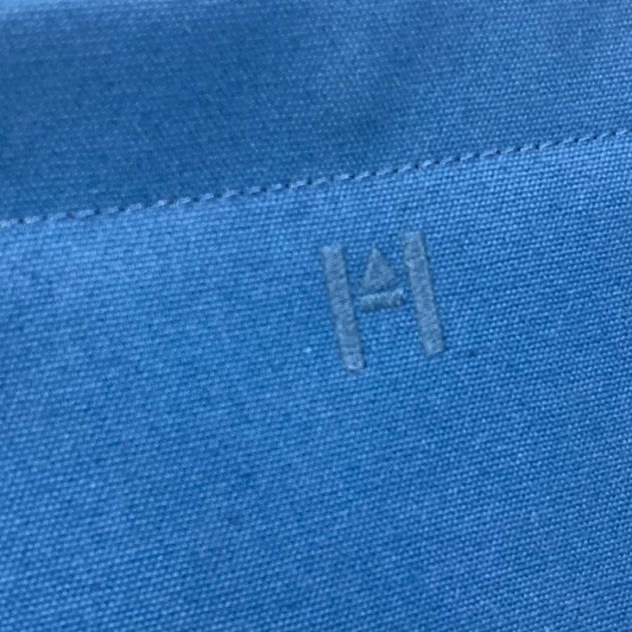 HERMES（エルメス） 刺繍 ロゴ カマイユ ポーチ メイクポーチ 化粧