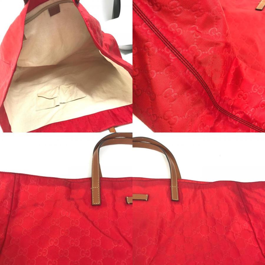 GUCCI グッチ 286198 GG柄 ラージトート ボストンバッグ カバン トート 