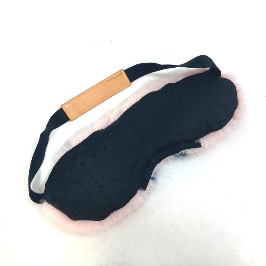 LOUIS VUITTON ルイヴィトン R97454 モノグラム マスク ソメイユ ポーチ セット トラベルグッズ アイマスク ミンク ローズクレー【中古】 | LOUIS VUITTON | 05