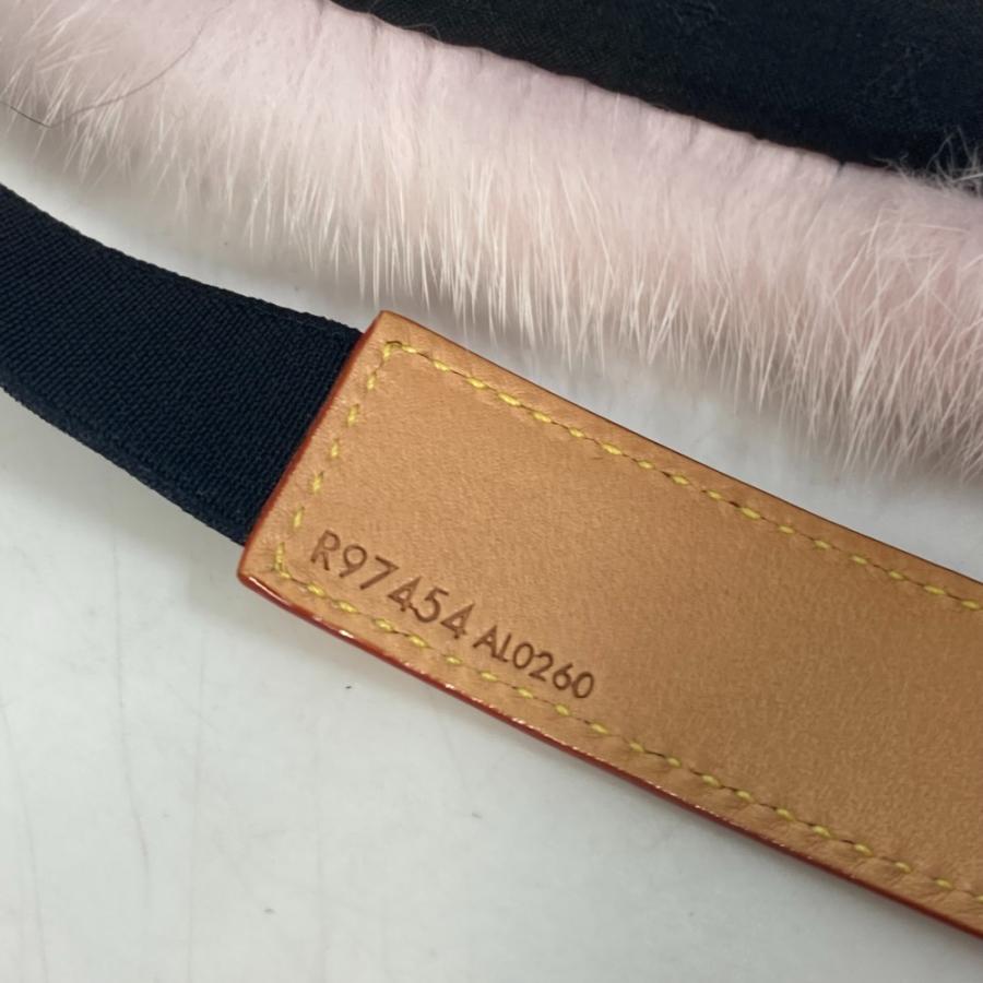 LOUIS VUITTON ルイヴィトン R97454 モノグラム マスク ソメイユ ポーチ セット トラベルグッズ アイマスク ミンク ローズクレー【中古】 | LOUIS VUITTON | 06