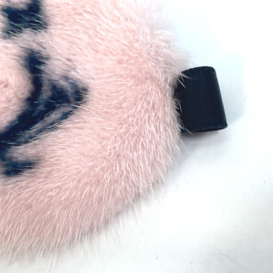 LOUIS VUITTON ルイヴィトン R97454 モノグラム マスク ソメイユ ポーチ セット トラベルグッズ アイマスク ミンク ローズクレー【中古】 | LOUIS VUITTON | 07