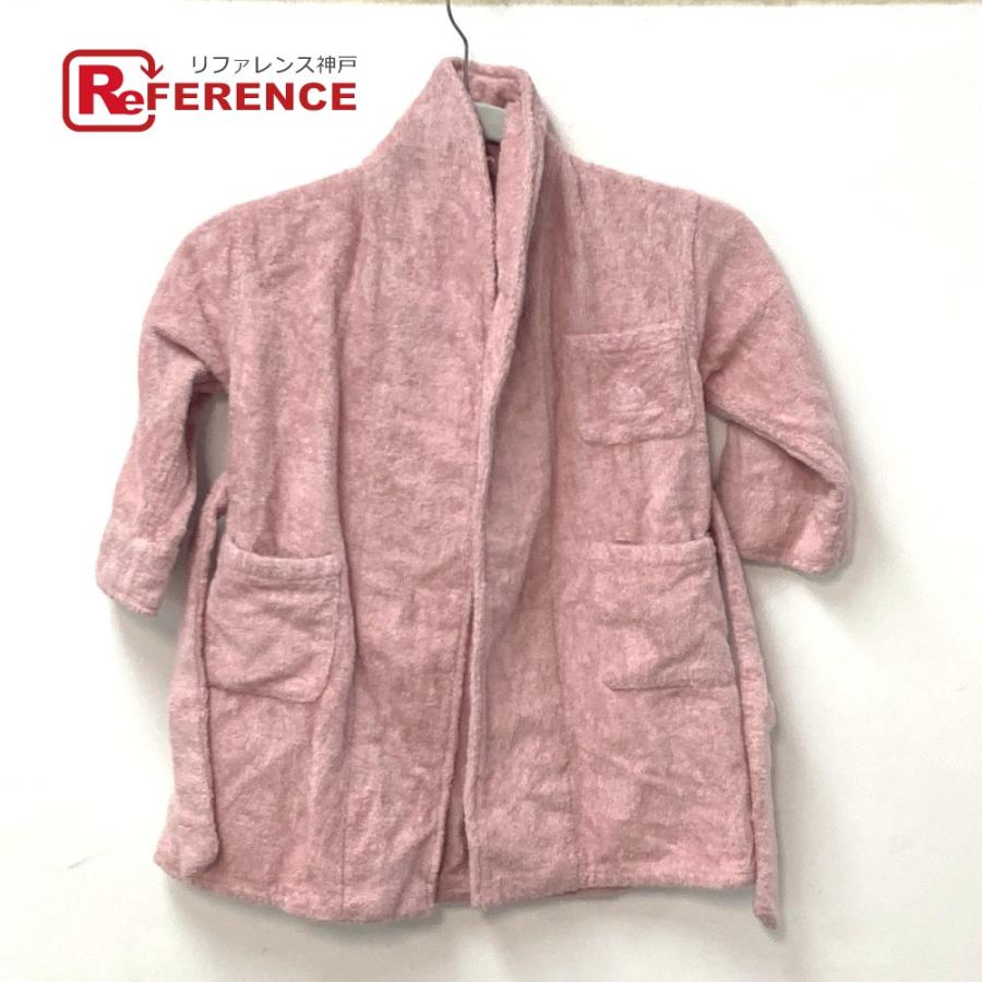 HERMES エルメス アパレル トップス バスローブ パイル 木馬 ポニー柄 馬 トップスその他 コットン ピンク キッズ【中古】 | HERMES
