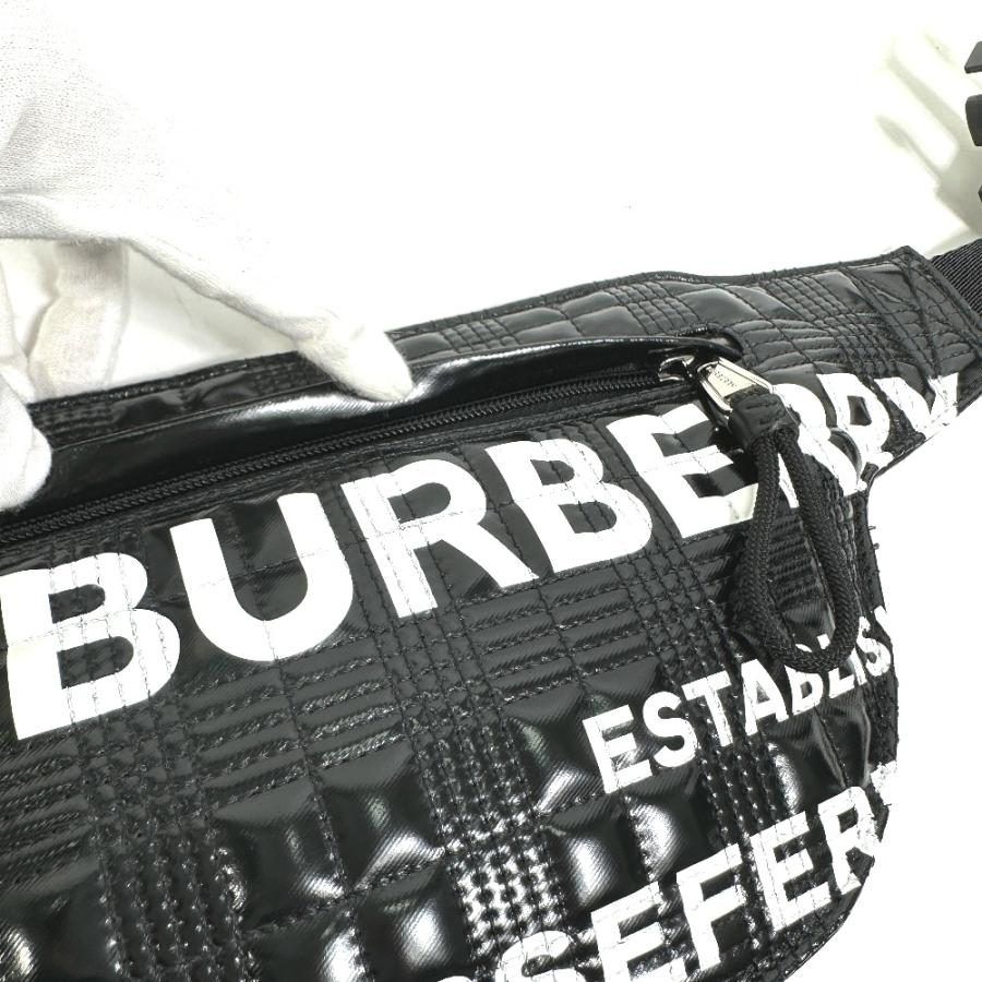 BURBERRY バーバリー 8028160 ロゴ BRUMMELL ホースフェリー HOSEFEY ウエストバッグ クロス ボディバッグ メンズ【中古】新品同様 | BURBERRY | 07