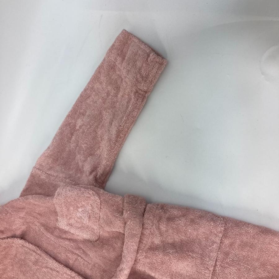 HERMES エルメス アパレル トップス バスローブ パイル 木馬 ポニー柄 馬 トップスその他 コットン ピンク キッズ【中古】 | HERMES | 04