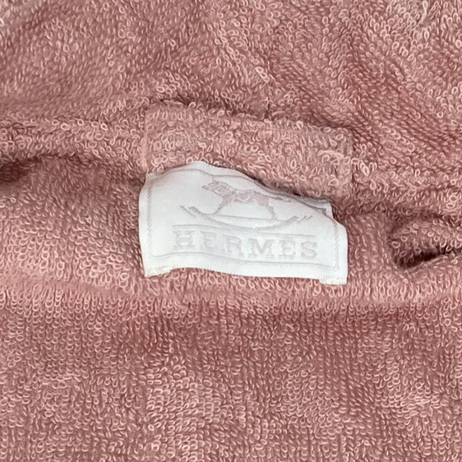 HERMES エルメス アパレル トップス バスローブ パイル 木馬 ポニー柄 馬 トップスその他 コットン ピンク キッズ【中古】 | HERMES | 08