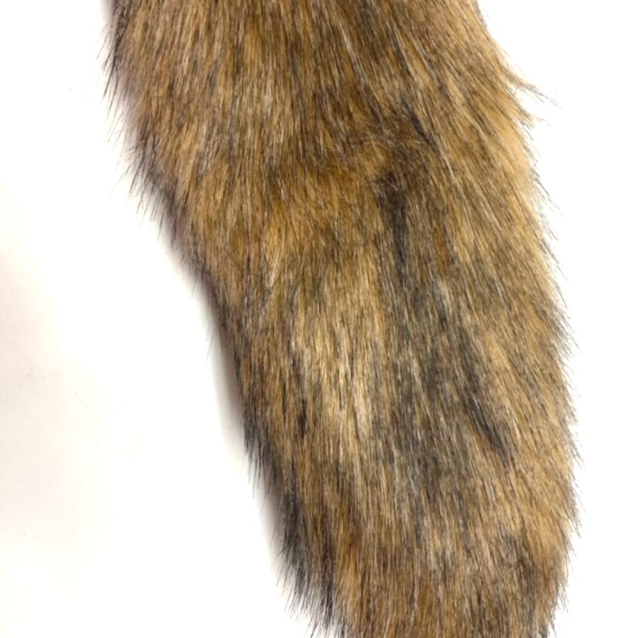 未使用 BURBERRY バーバリー フォックステイル キーホルダー バッグチャーム フェイクファー バッグチャーム ブラウン レディース【中古】 | BURBERRY | 02