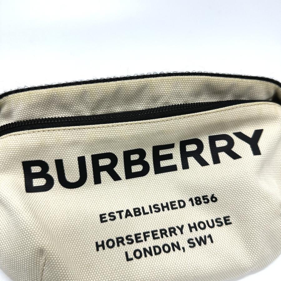 BURBERRY バーバリー 8014641 ロゴ ミディアム ホースフェリープリント バムバッグ ウエストバッグ メンズ【中古】 | BURBERRY | 05