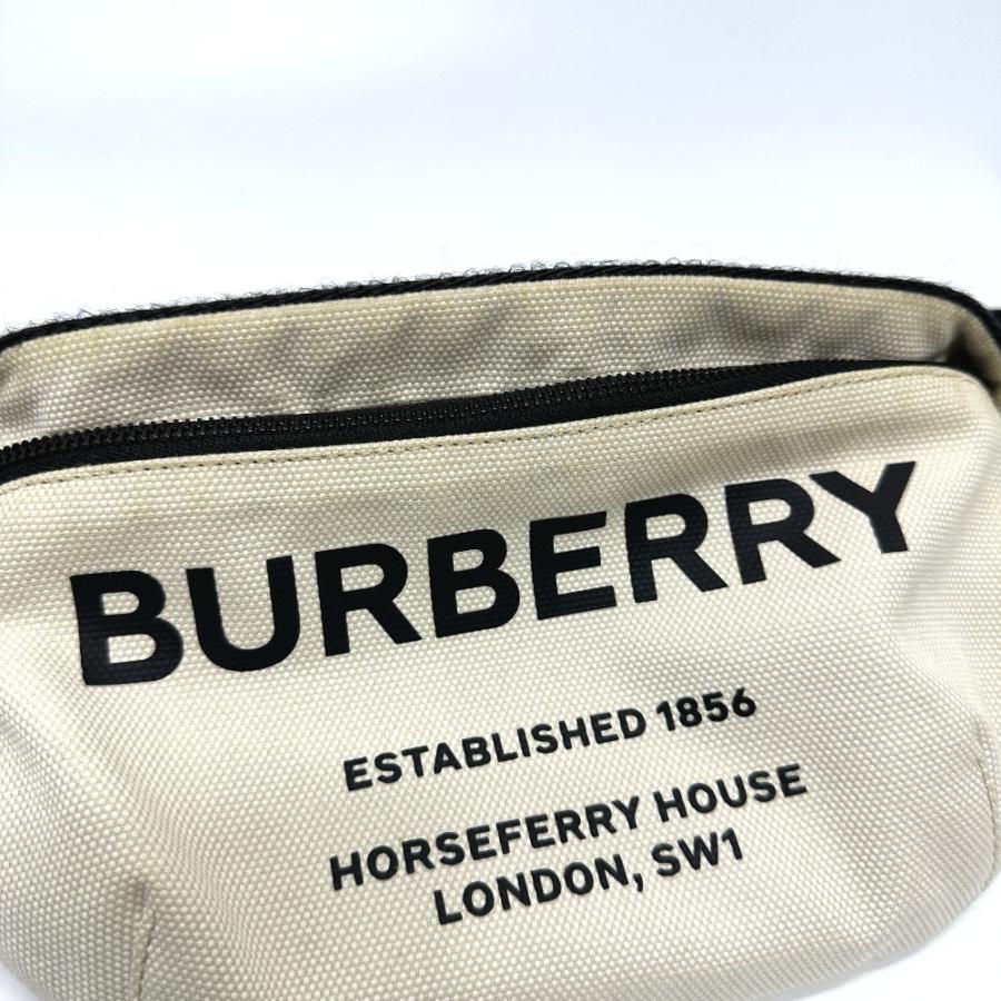 BURBERRY バーバリー 8014641 ロゴ ミディアム ホースフェリープリント バムバッグ ウエストバッグ メンズ【中古】 | BURBERRY | 06