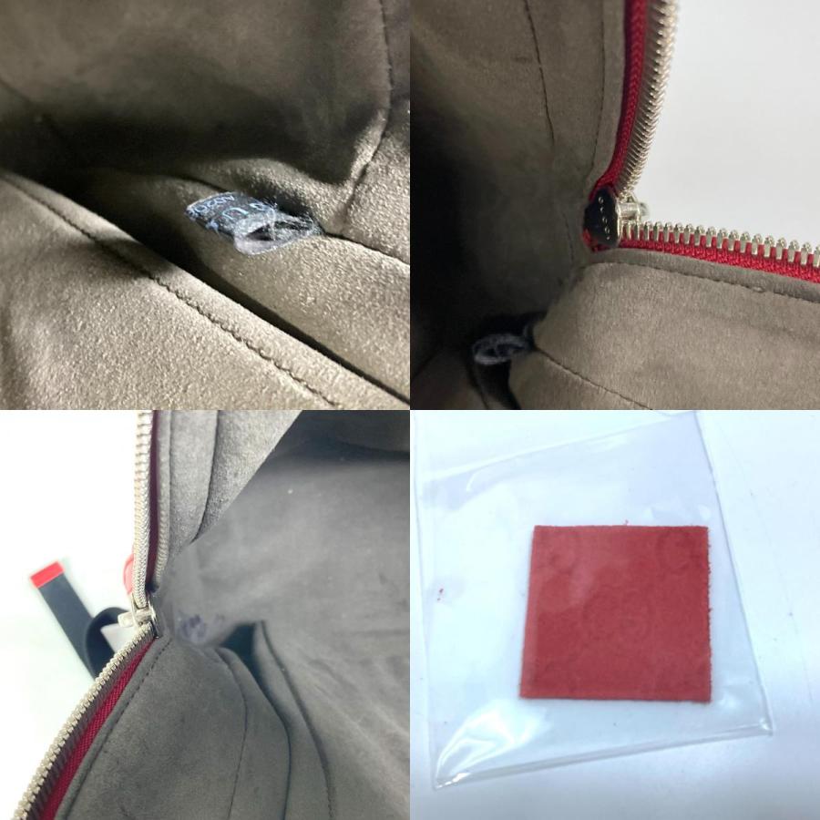 GUCCI グッチ 406370 GG バックパック カバン グッチシマ リュックサック レッド ユニセックス【中古】 | GUCCI | 09