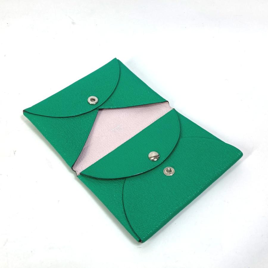 HERMES エルメス カルヴィデュオ バイカラー 小銭入れ コインケース 