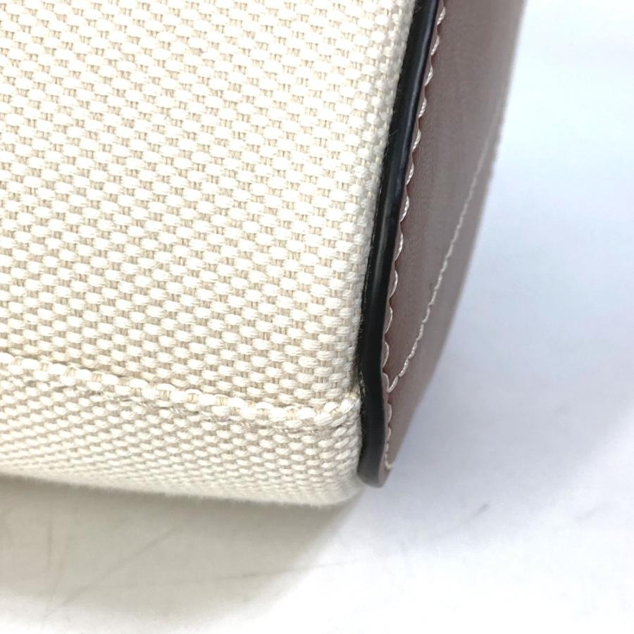 美品 BURBERRY バーバリー 8070576 TB バケット バケツ 2WAY ショルダーバッグ カバン トートバッグ アイボリー系 レディース【中古】 | BURBERRY | 06