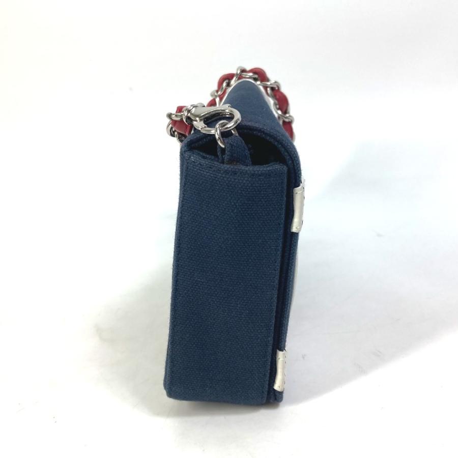 CHANEL シャネル NO.5 ナンバー5 チェーンバッグ 肩掛け カバン ヴィンテージ ショルダーバッグ ネイビー レディース【中古】 | CHANEL | 02