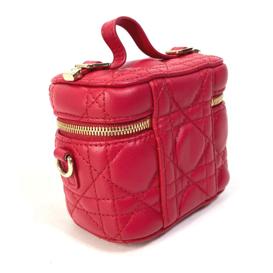 美品 Dior ディオール マイクロバニティ カナージュ 2WAY ショルダーバッグ ハンドバッグ レディディオール バニティバッグ【中古】 |  | 03
