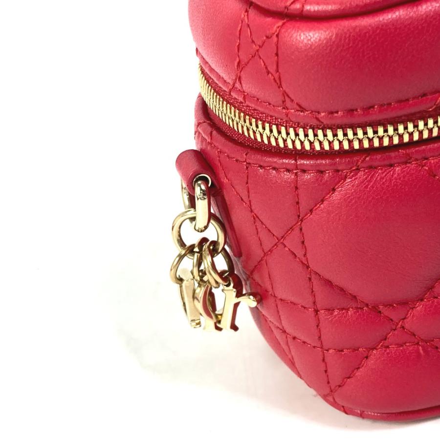 美品 Dior ディオール マイクロバニティ カナージュ 2WAY ショルダーバッグ ハンドバッグ レディディオール バニティバッグ【中古】 |  | 05