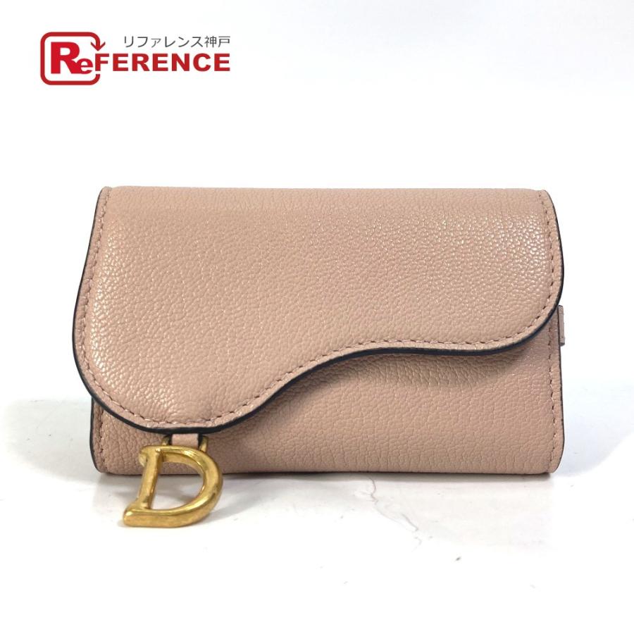 Dior ディオール S5695CCEH キーケース 4連 鍵 キーリング サドル  