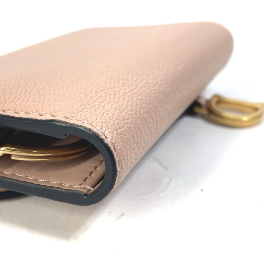 Dior ディオール S5695CCEH キーケース 4連 鍵 キーリング サドル  