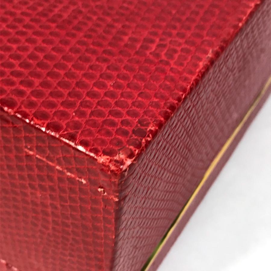 HERMES エルメス ジュエリーボックス 小物 雑貨 BOX トランク ジュエリーケース カバン バッグ アクセサリーケース レッド【中古】の画像