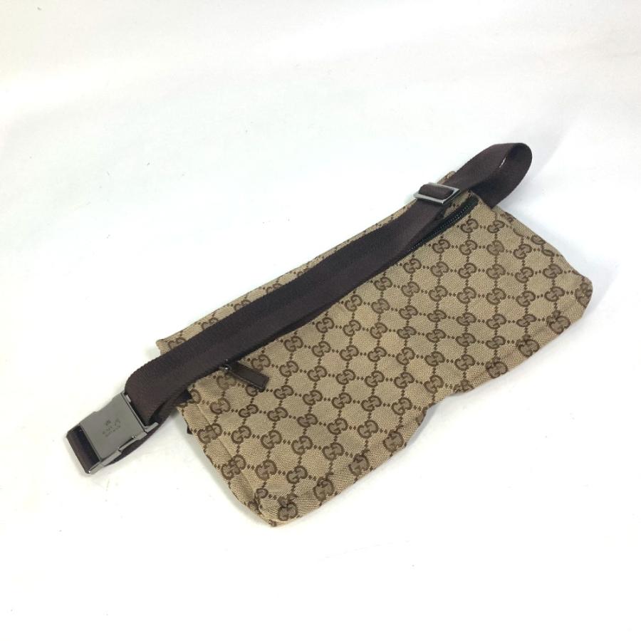 GUCCI グッチ 28566 ボディバッグ カバン ショルダーバッグ GG ロゴ ウエストバッグ ベージュ メンズ【中古】 :  g-231025-28 : リファレンス コレクション - 通販 - Yahoo!ショッピング