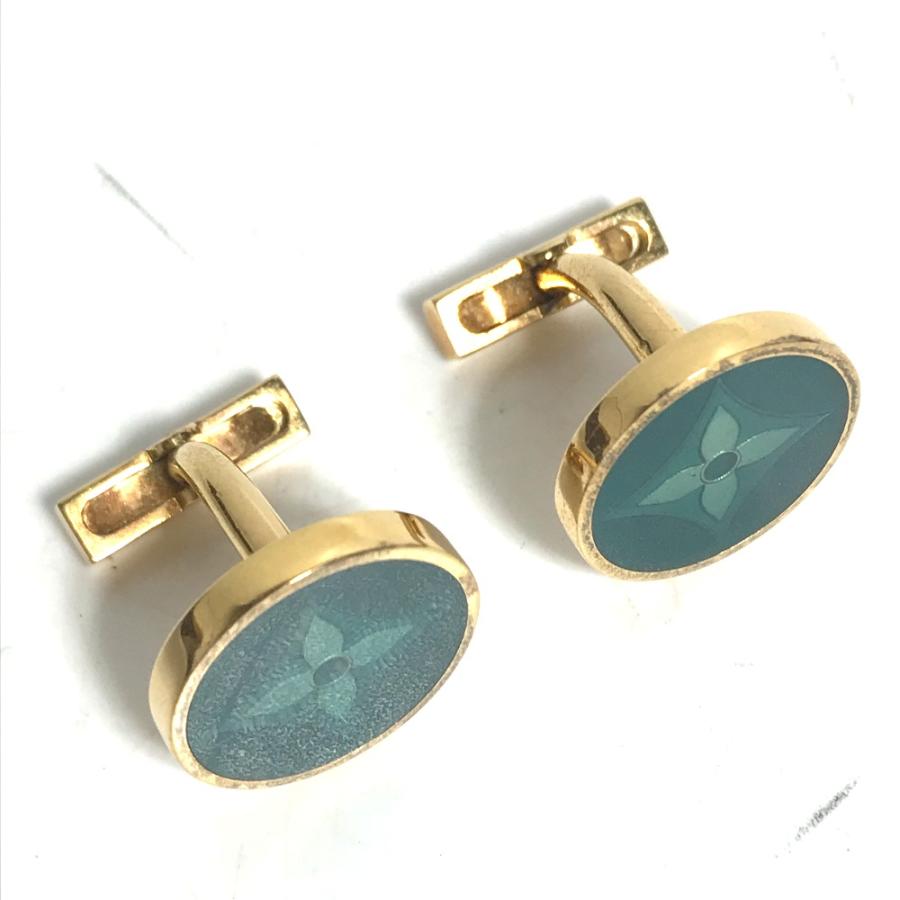 LOUIS VUITTON ルイヴィトン アクセサリー モノグラムフラワー カフス 