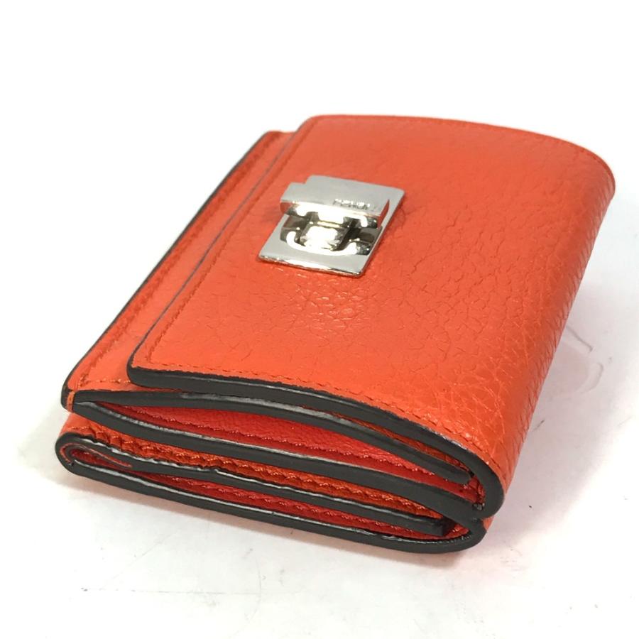 FENDI フェンディ 8M0426 ピーカブー ウォレット 3つ折り財布 FENDI フェンディ 8M0426 ピーカブー ウォレット 3つ折り財布