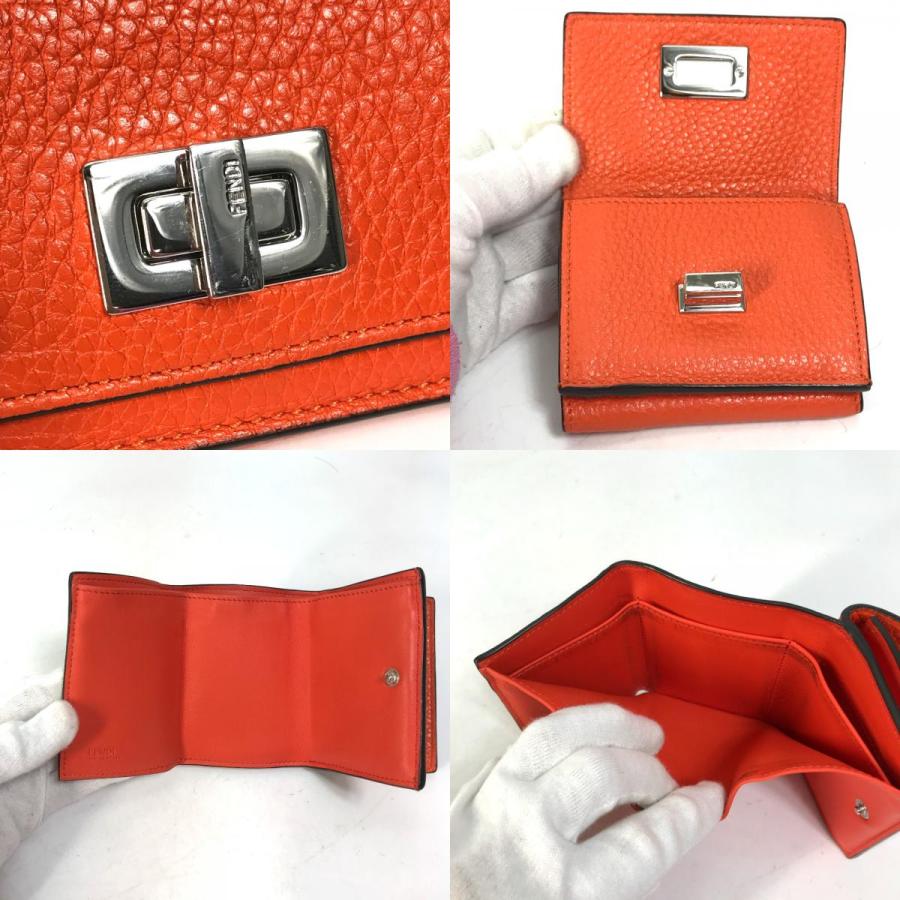 FENDI フェンディ 8M0426 ピーカブー ウォレット 3つ折り財布 FENDI フェンディ 8M0426 ピーカブー ウォレット 3つ折り財布