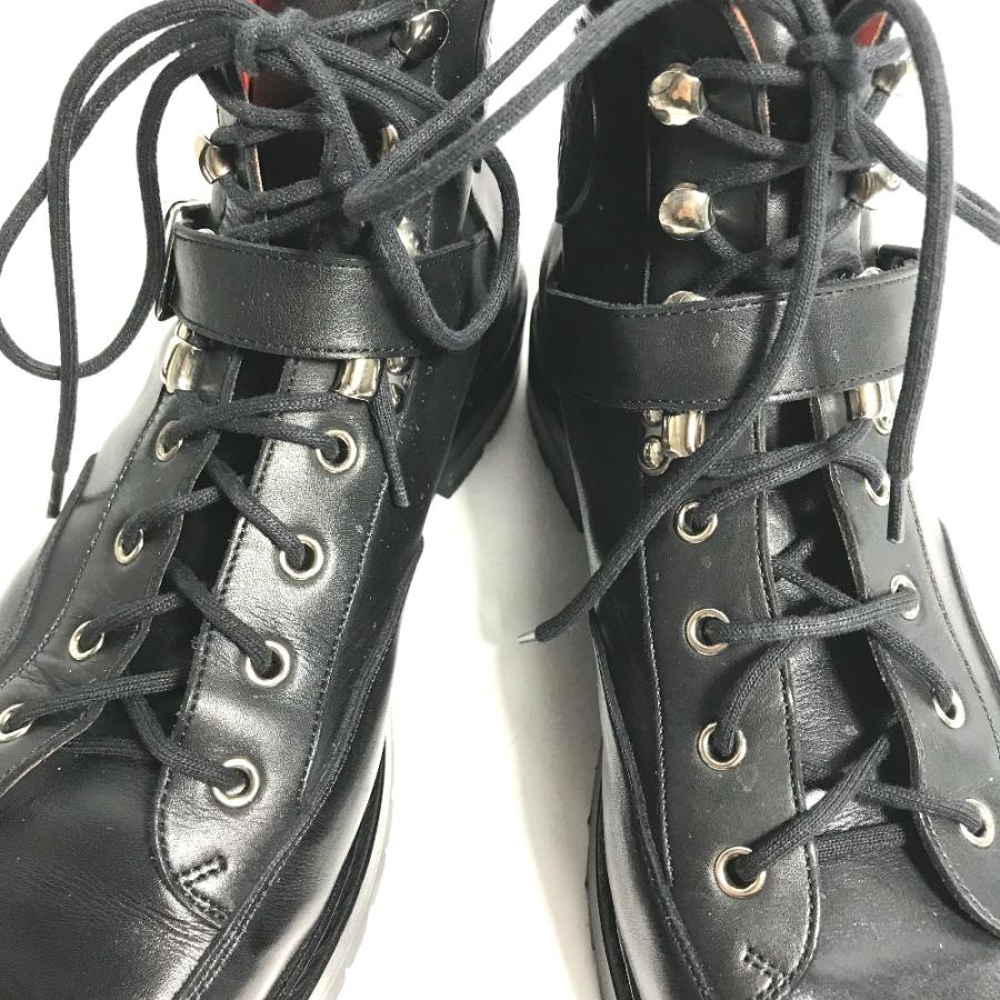 HERMES（エルメス） ハイカット Hロゴ 靴 紐 シューズ トレッキング