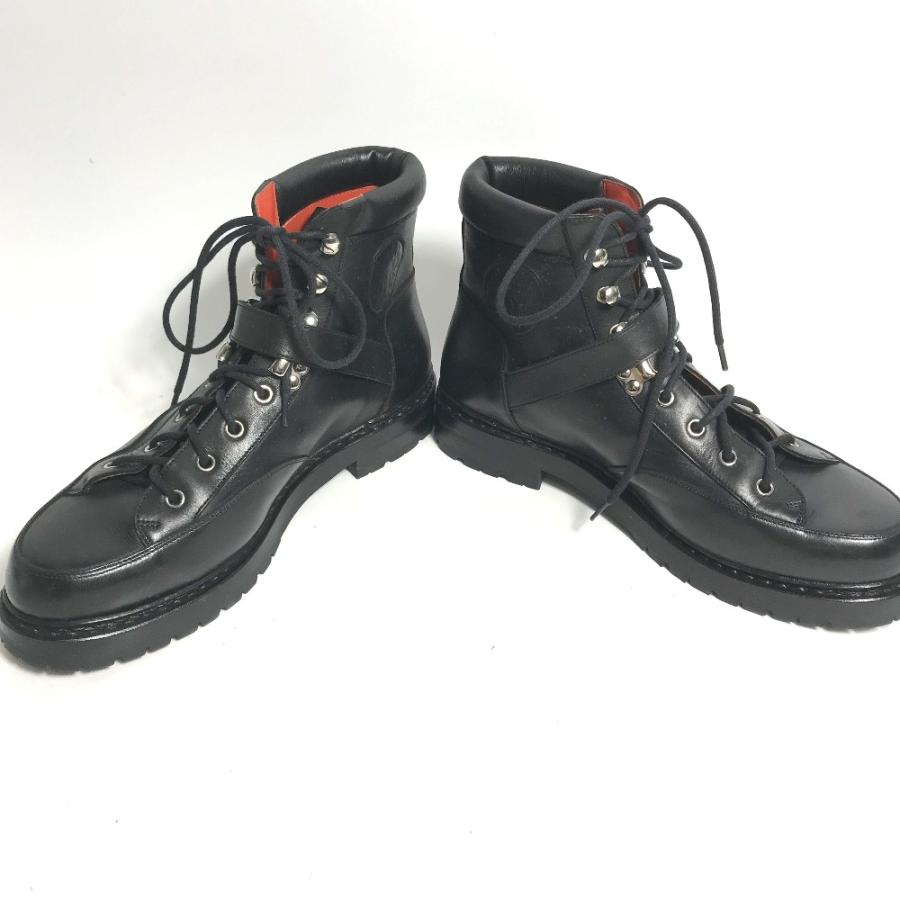 HERMES（エルメス） ハイカット Hロゴ 靴 紐 シューズ トレッキング