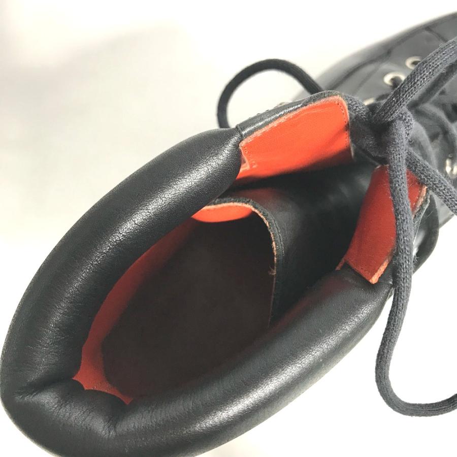 HERMES（エルメス） ハイカット Hロゴ 靴 紐 シューズ トレッキング