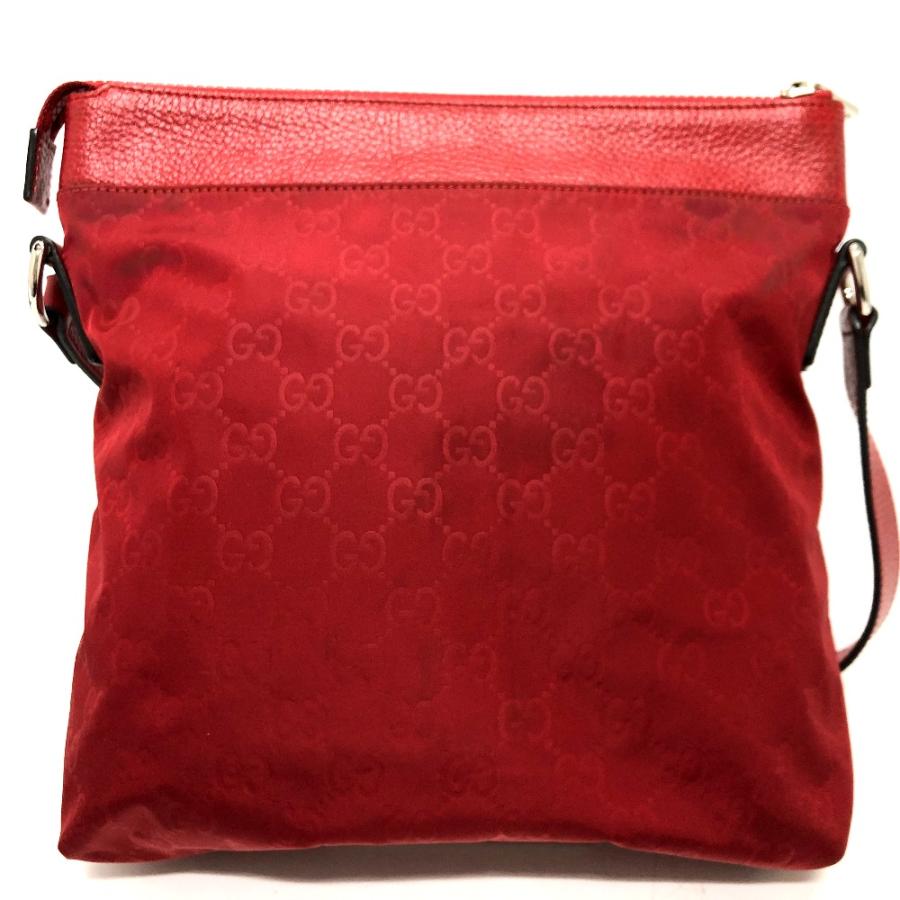 GUCCI グッチ 510342 GG ショルダーバッグ レッド 斜め掛け レディース【中古】 | GUCCI | 01