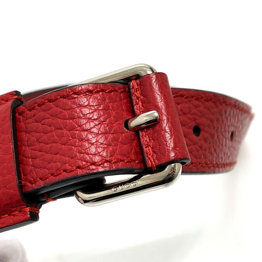 GUCCI グッチ 510342 GG ショルダーバッグ レッド 斜め掛け レディース【中古】 | GUCCI | 07
