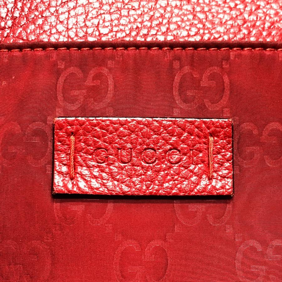 GUCCI グッチ 510342 GG ショルダーバッグ レッド 斜め掛け レディース【中古】 | GUCCI | 08