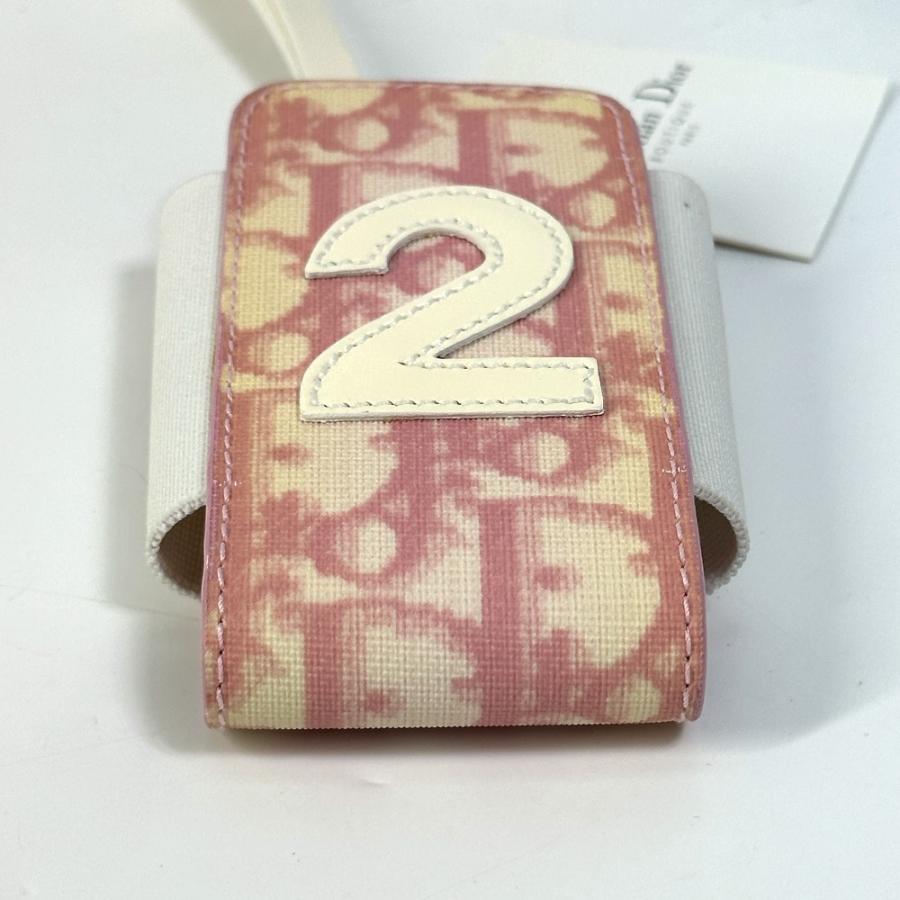 Christian Dior クリスチャンディオール ナンバー2 トロッター 携帯ケース ピンク メンズ【中古】 |  | 02