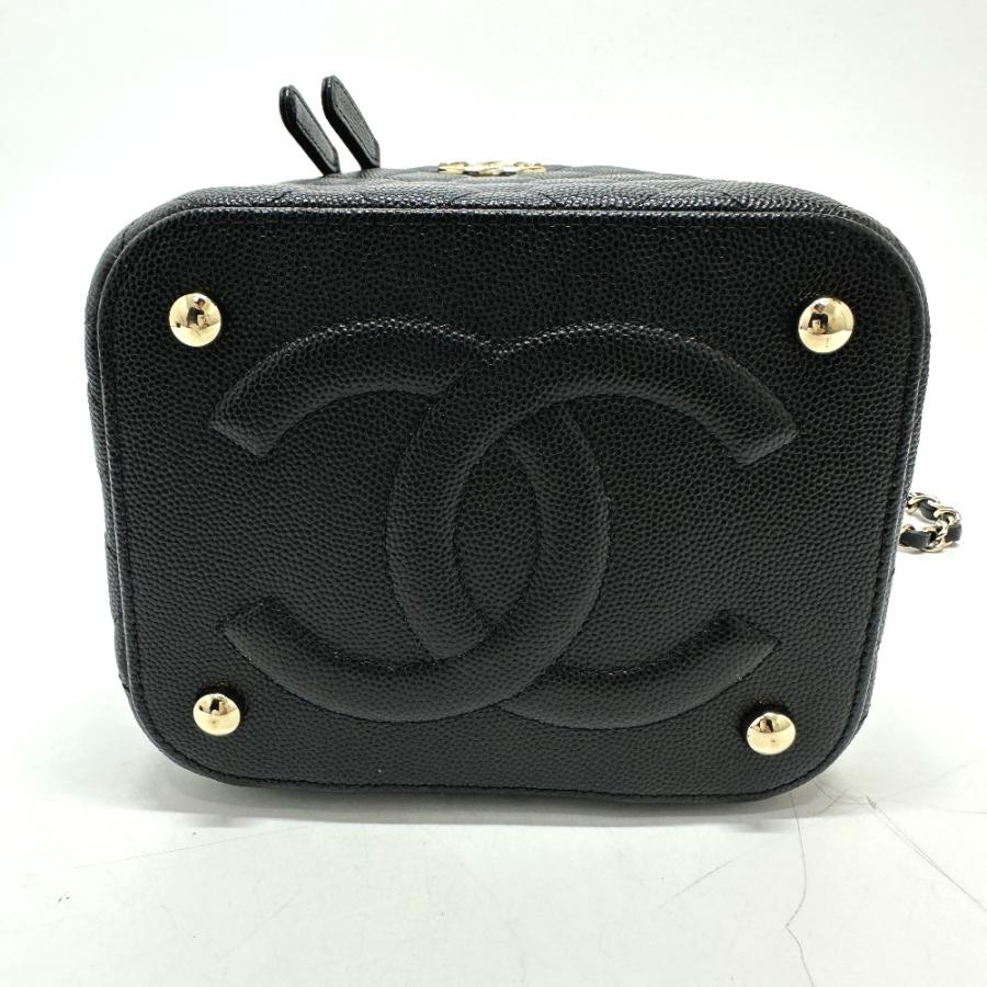 未使用 CHANEL シャネル AS2362 マトラッセ 2WAY チェーン ココマーク バニティバッグ ブラック レディース【中古】 | CHANEL | 02