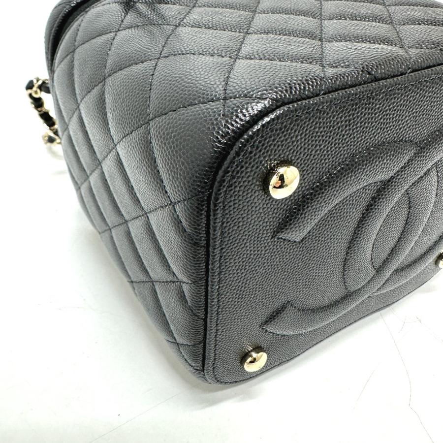 未使用 CHANEL シャネル AS2362 マトラッセ 2WAY チェーン ココマーク バニティバッグ ブラック レディース【中古】 | CHANEL | 04