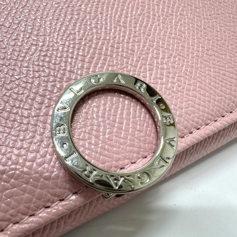 ブルガリ BVLGARI ブルガリブルガリ 291419 長財布 レザー ピンク 新品同様 BVLGARI（ブルガリ） 新品同様 291419 ブルガリブルガリ 長財布 ピンク